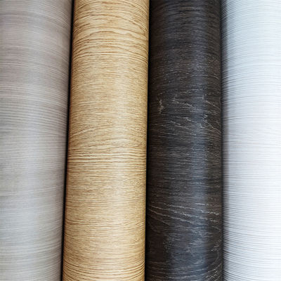 100-400m Waterproof Rigid PVC Furniture Foil For Kitchen Cabinet Door Ceiling