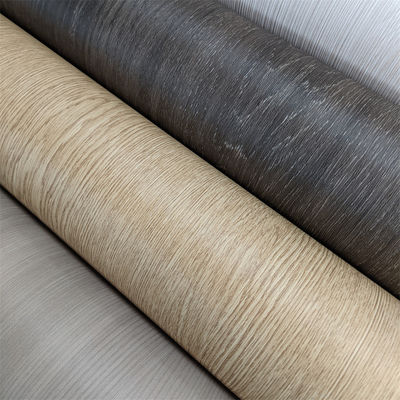 1400 Mm Width PVC Lamination Film Wooden Pvc Foil For Cabinets Decor