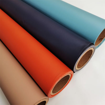 Anti Flame Colorful Embossed PVC Membrane Foil Width 1260mm 1400m
