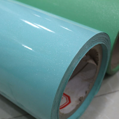 OEM Scratch Resistance PVC Decorative Film For Vacuum Membrane Kitchen Cabinet